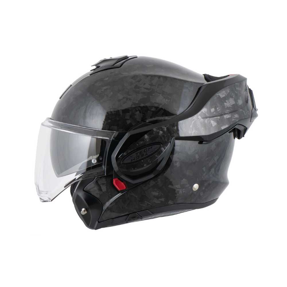 Модуларна Каска - SCORPION EXO-TECH EVO CARBON Onyx Black