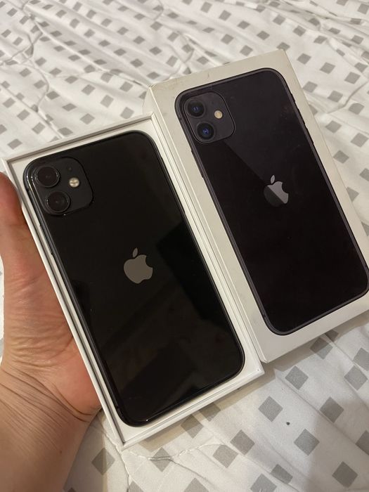Айфон 11 64 гб 80% с коробкой