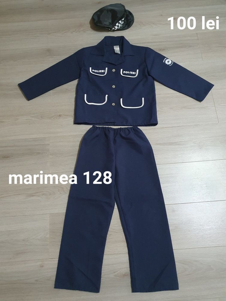 Costume de polițist,   asistenta , pirat  și magician