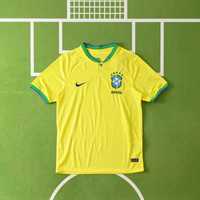 Tricou fotbal Nike Brazilia 22/23 Home Cupa Mondiala