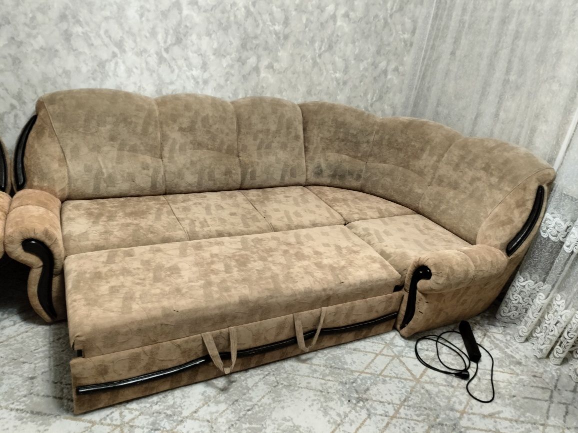 Продам диван с креслом и стенка
