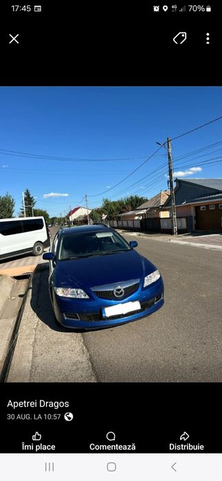 Vand mazda in stare foarte buna de functionare