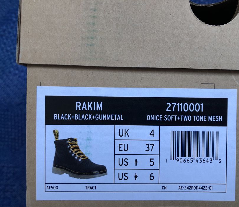 НОВИ Dr. Martens Rakim ОРИГИНАЛНИ дамски боти - 37/23,5см