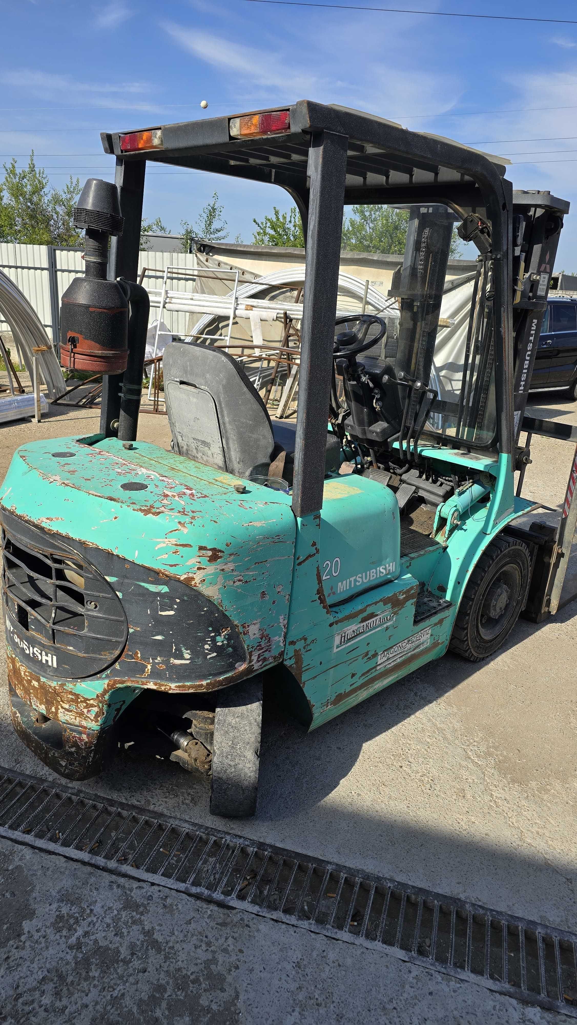 Stivuitor Mitsubishi FD20TA, 2 tone, motor diesel, an 2007