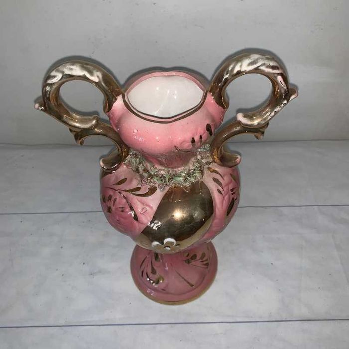 Vaza cu 2 manere din portelan