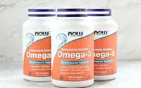 Рыбий жир, омега3, omega 3, Now, США, 200 капсул