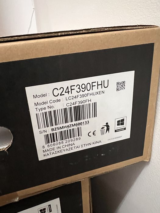 2 x monitoare Samsung 24” curbate