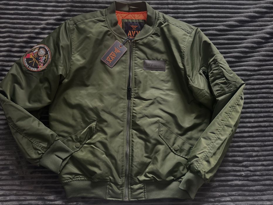 Ново мъжко бомбър яке , XL , Avirex dept.