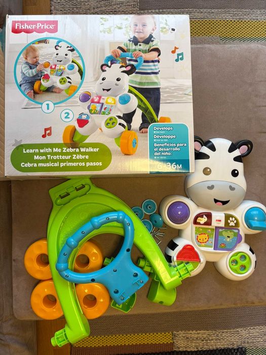 Fisher Price Музикална проходилка ЗЕБРА