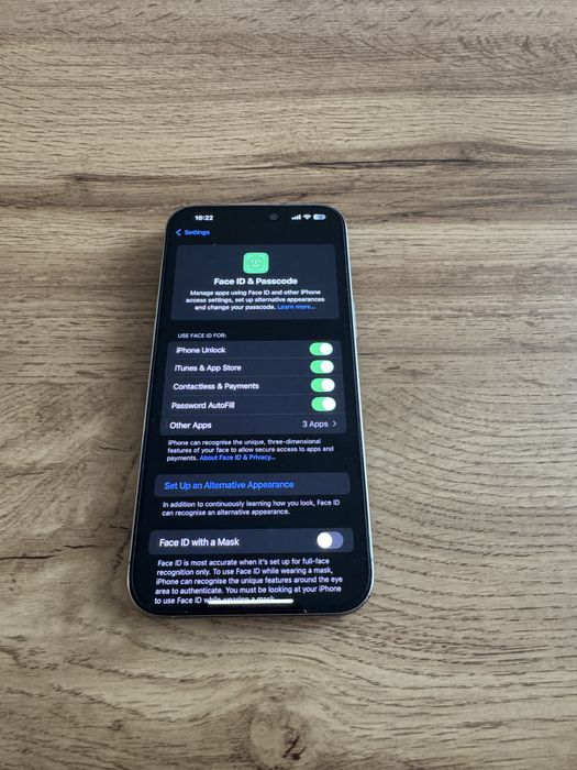 Iphone 15 Pro Max Natural Titanium 256GB ГАРАНЦИОНЕН