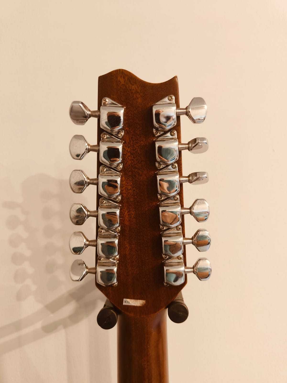 Chitara electro acustică Doublesix Fender F-310-12. Japonia anul 1980