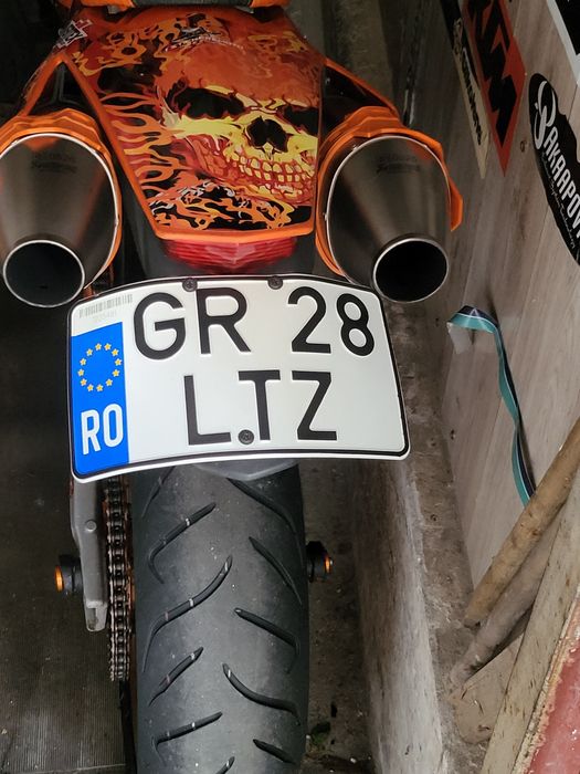 Vând schimb  ktm 560 525 rfs inmatriculat