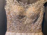 Rochie de Mireasa - Prințesă corset - inclus voal, crinolina