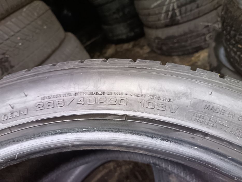 Anvelope MS iarna 285 40 20 goodyear 2021 6.5mm