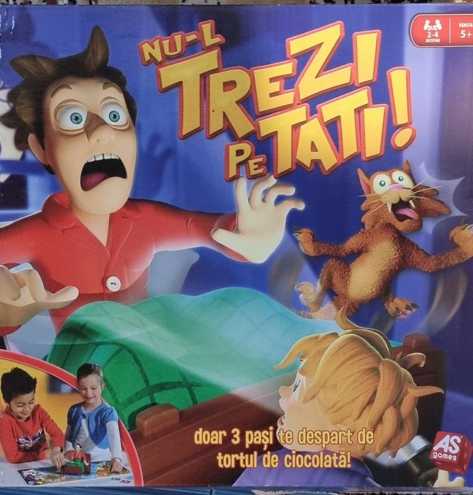 Joc  Nu-l trezi pe tati 5+.Stare foarte bună.