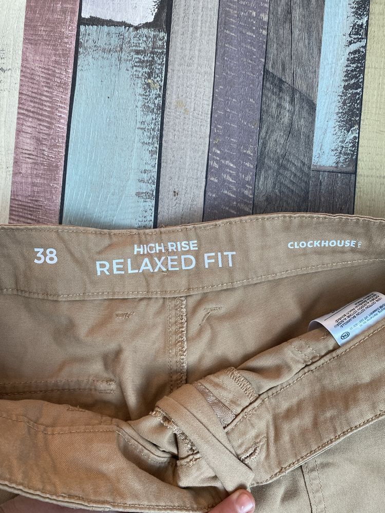 Pantaloni cargo bej C&A