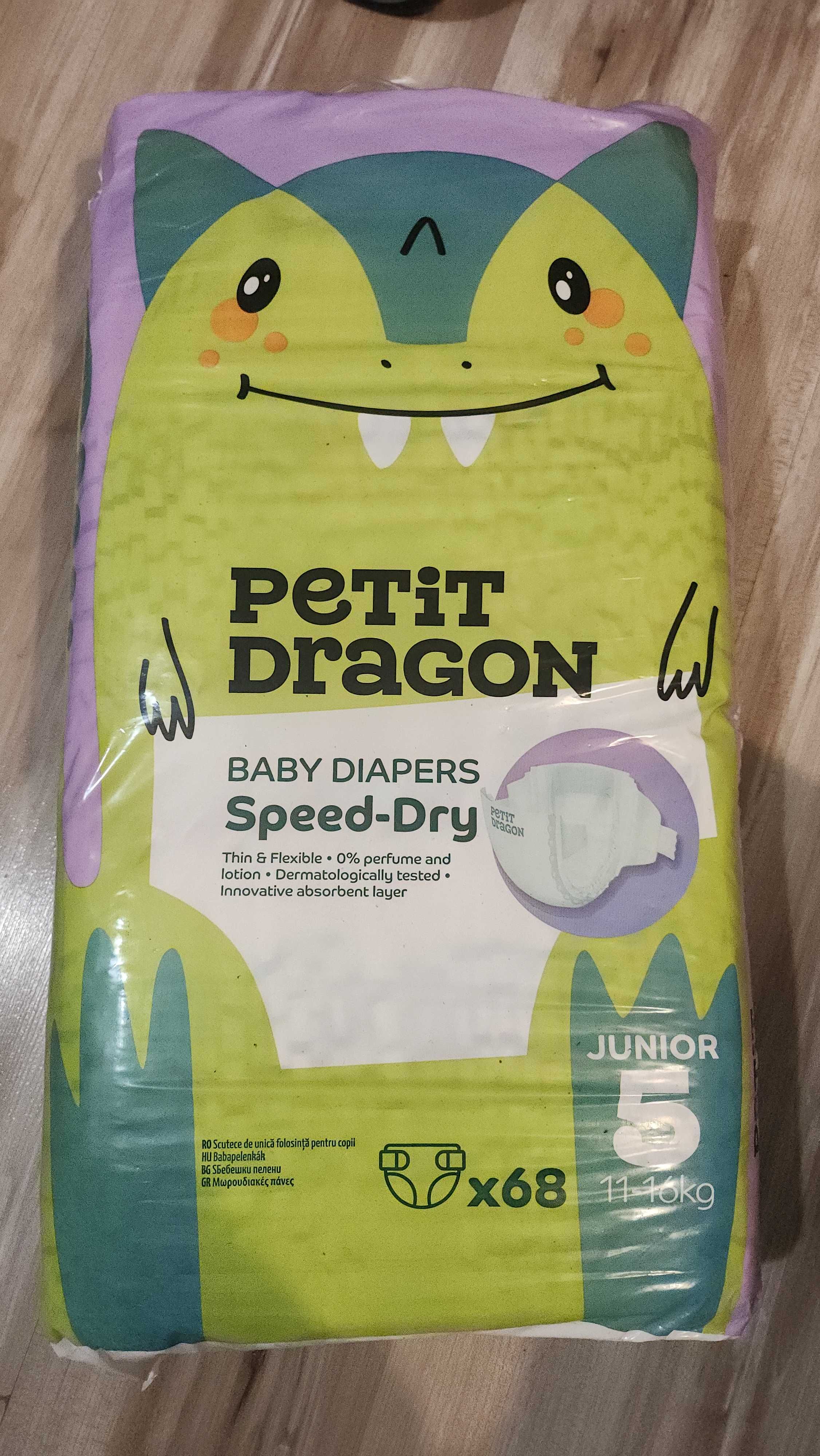Scutece (Pampers) Petit dragon și Wickies