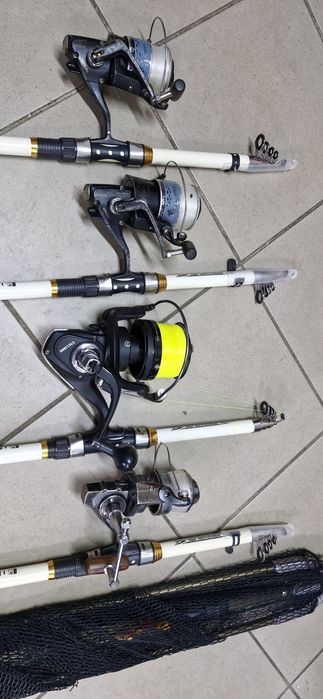 4x Lansete mulinete minciog suporti