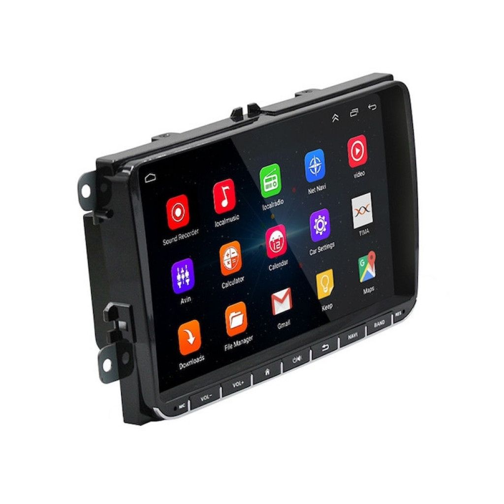 Мултимедия 9″ Volkswagen HC8227, Android 15, 4 GB RAM, 64 GB, ROM,
