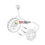 Magnetou (stator magnetou) CF Moto CForce 450, 520, 550, 600 (d 2014)