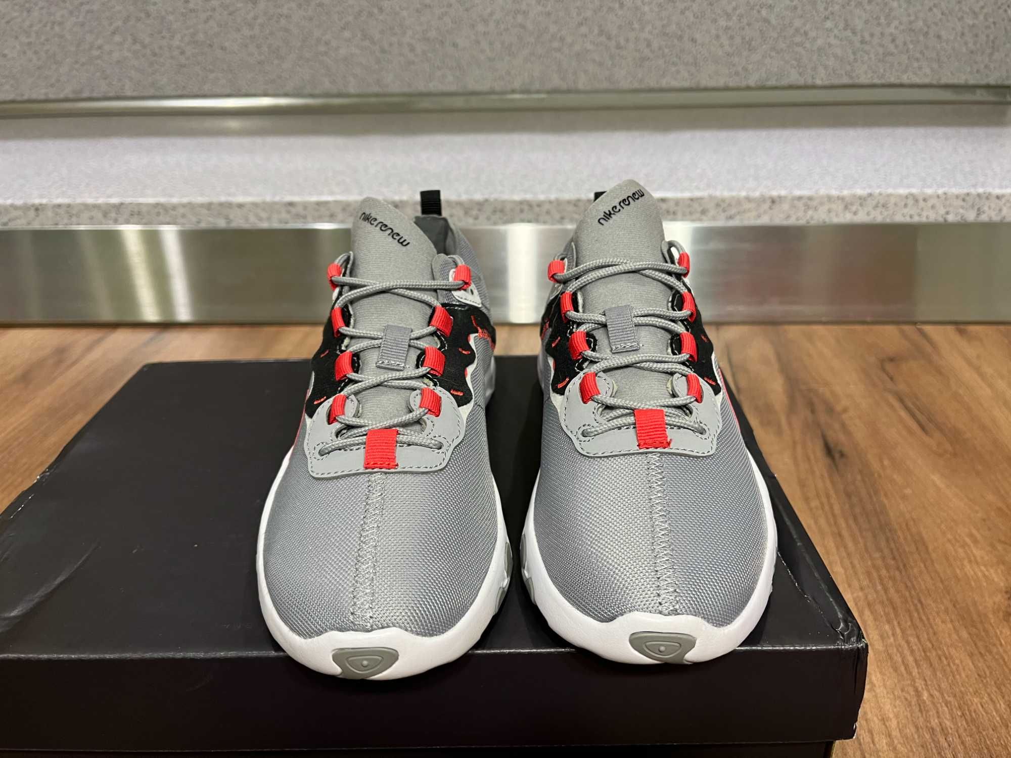 ОРИГИНАЛНИ *** Nike Renew Element 55 / Particle Grey/Track Red