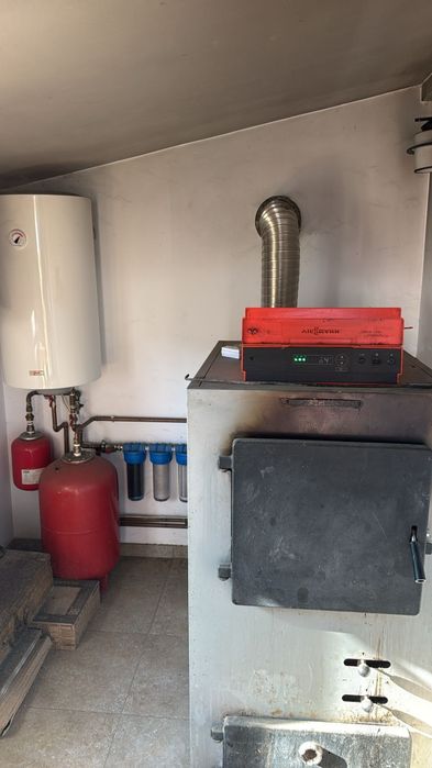 Vand Centrala. Pe lemne viessman vitoligno 100 35kw