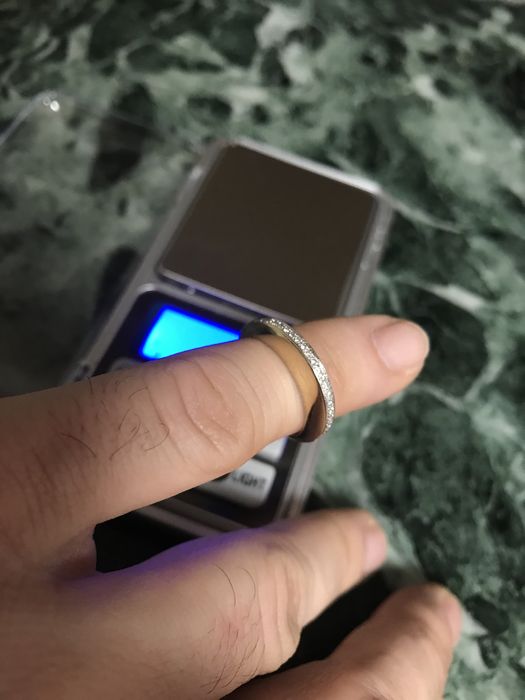 Inel aur 18k si diamante