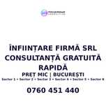 Infiintare firma SRL - rapid, fara batai de cap
