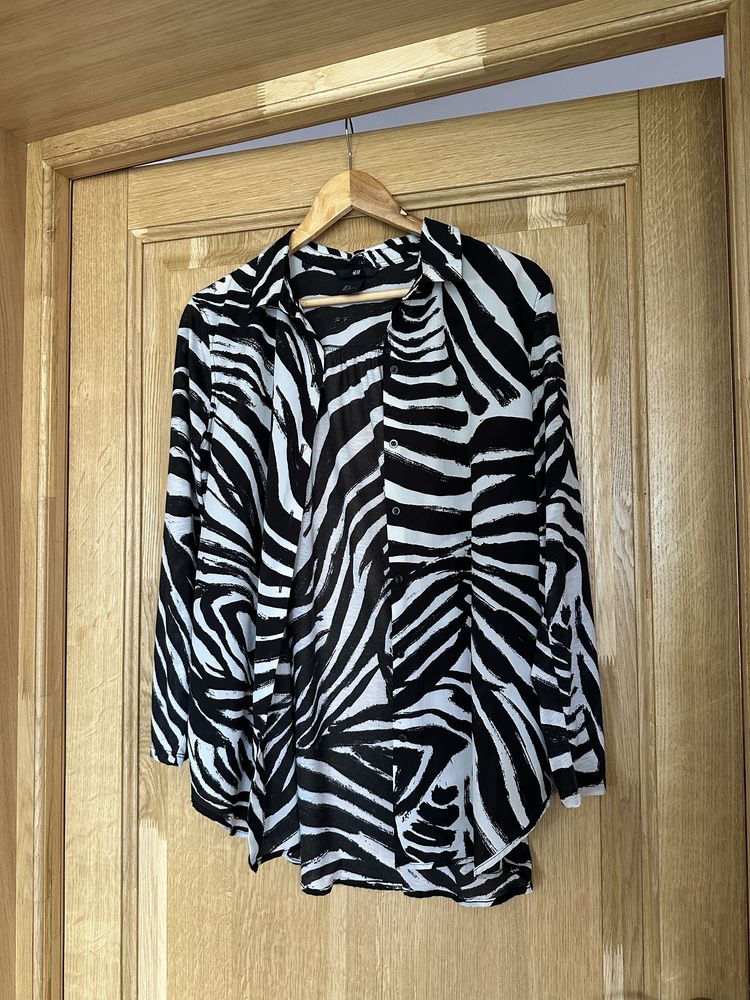 Camasa imprimeu Zebra H&M