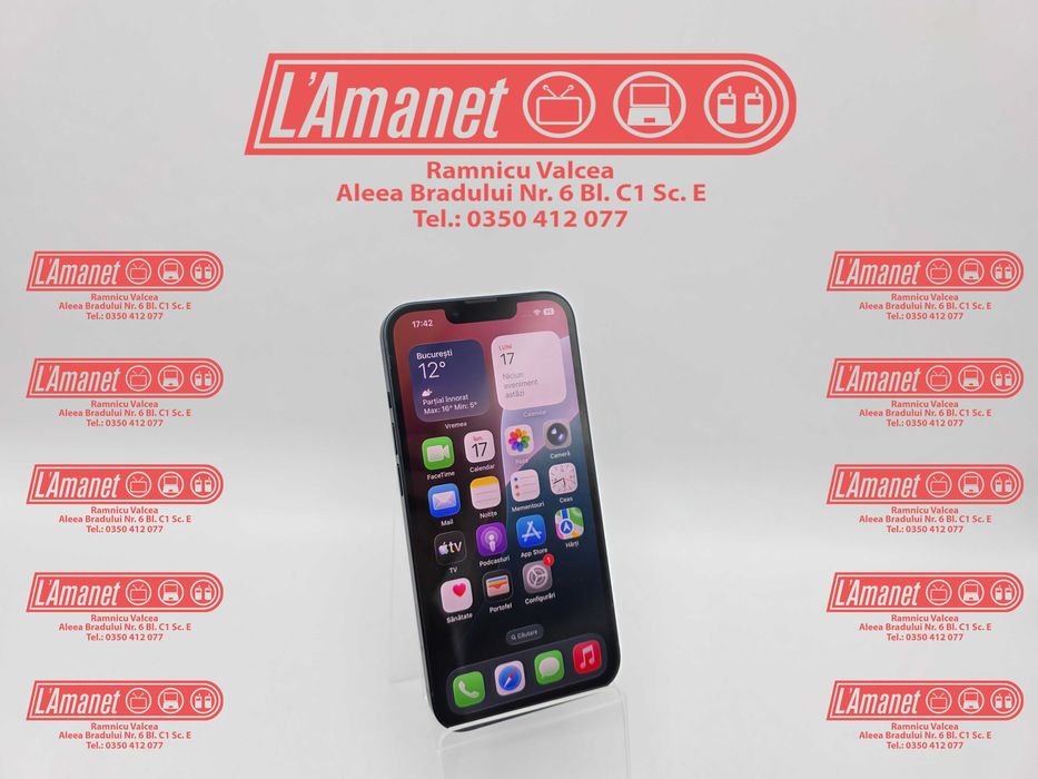 iPhone 13 Black 128GB Neverlocked Stare Buna