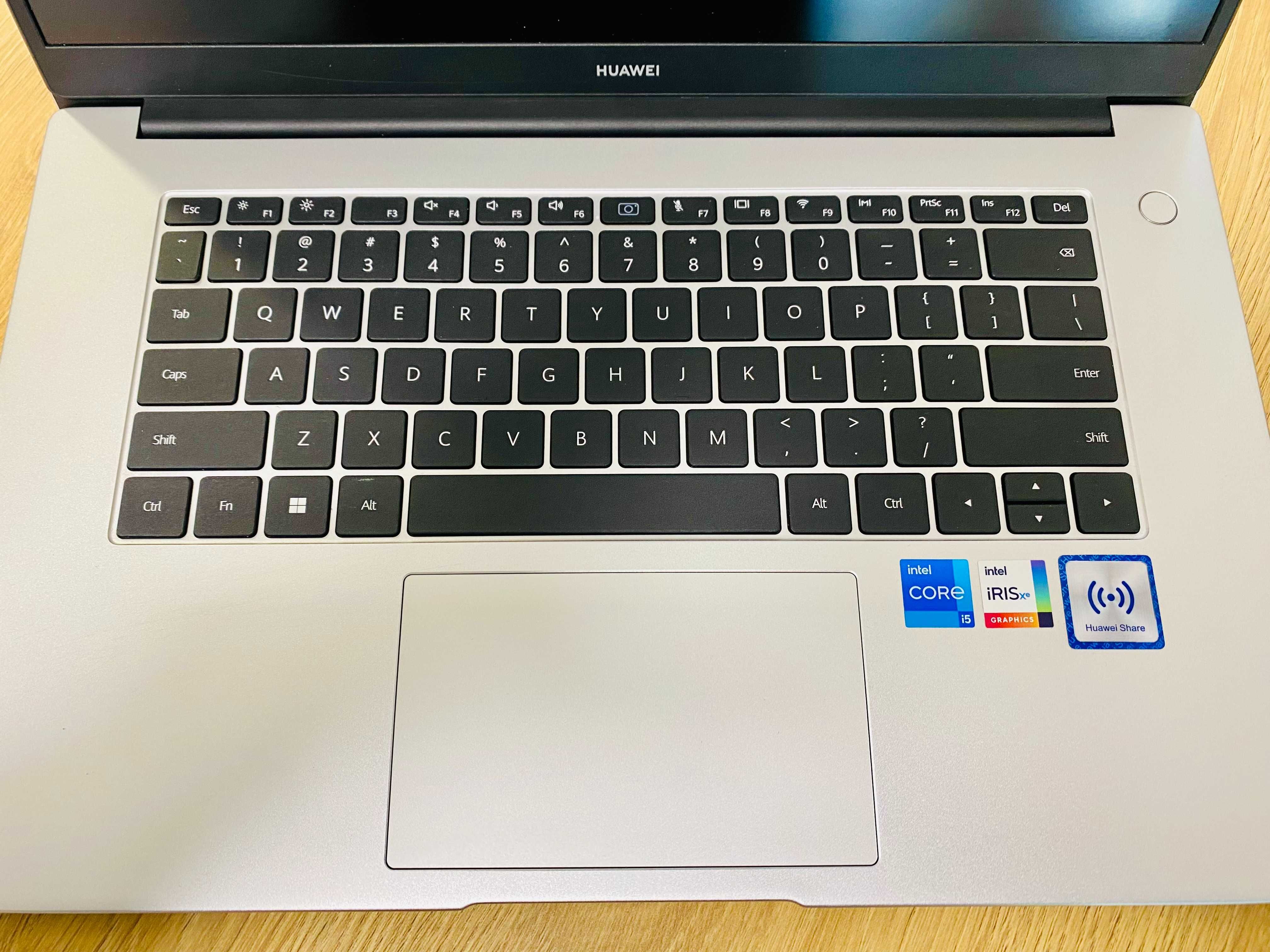 Huawei MateBook D15, Intel® Core™ i5, 15.6" RAM 8GB, SSD 512GB, Silver