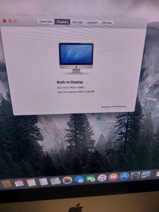 iMac - macOs Sierra vers 10.12.6