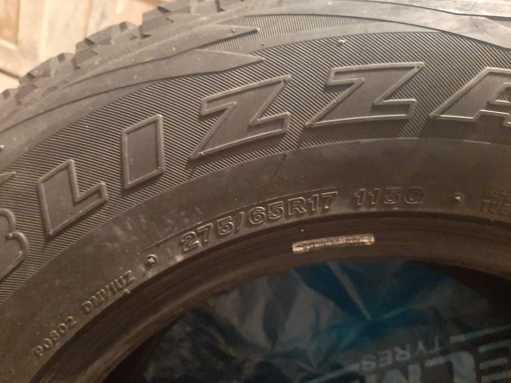 Шины Bridgestone Blizzak