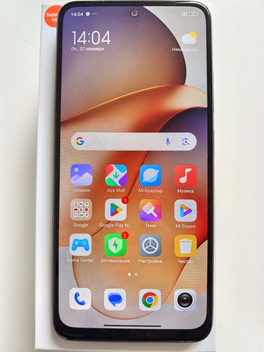 Xiaomi Redmi Note 12S, 8 RAM, 256 GB, Черен