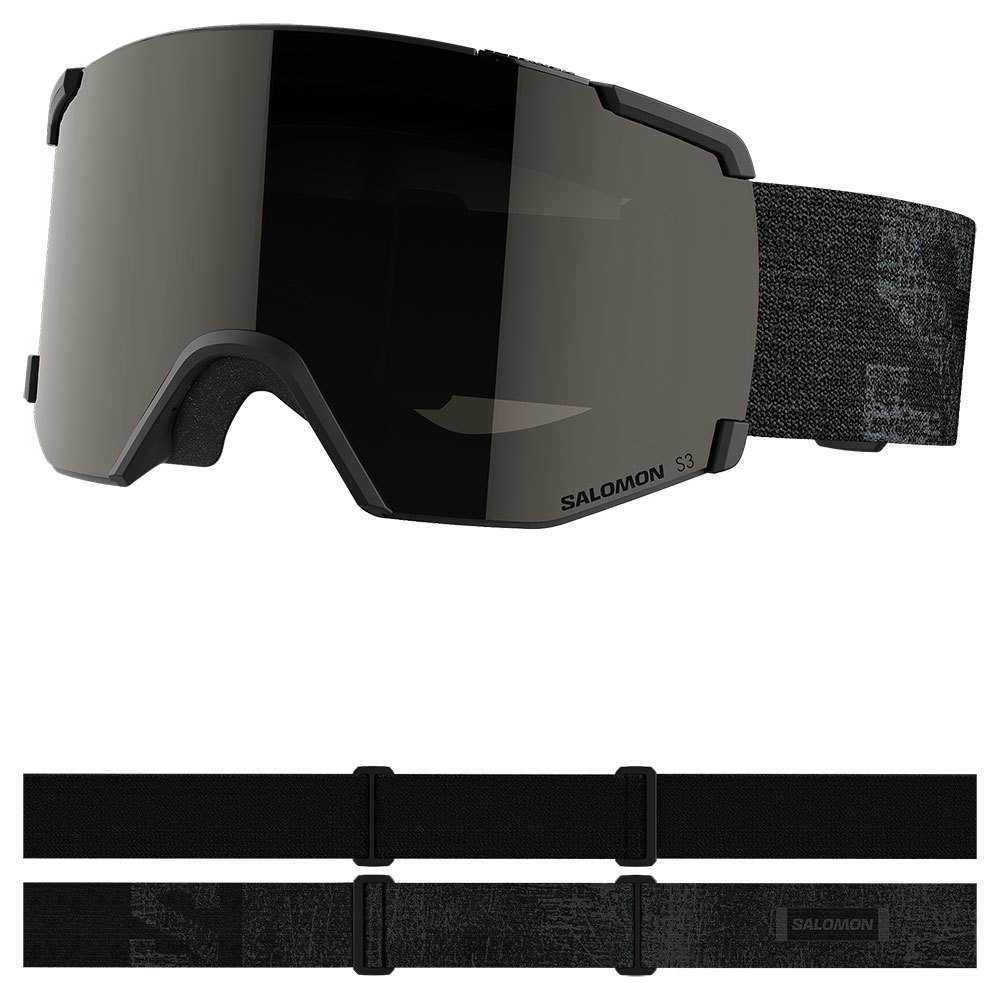 Горнолыжная маска-очки  Salomon S/View Ski Goggles Black S3