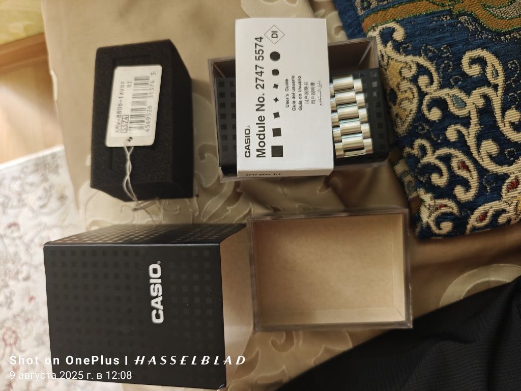 Часы CASIO AMW-880D из нержавеющей стали
