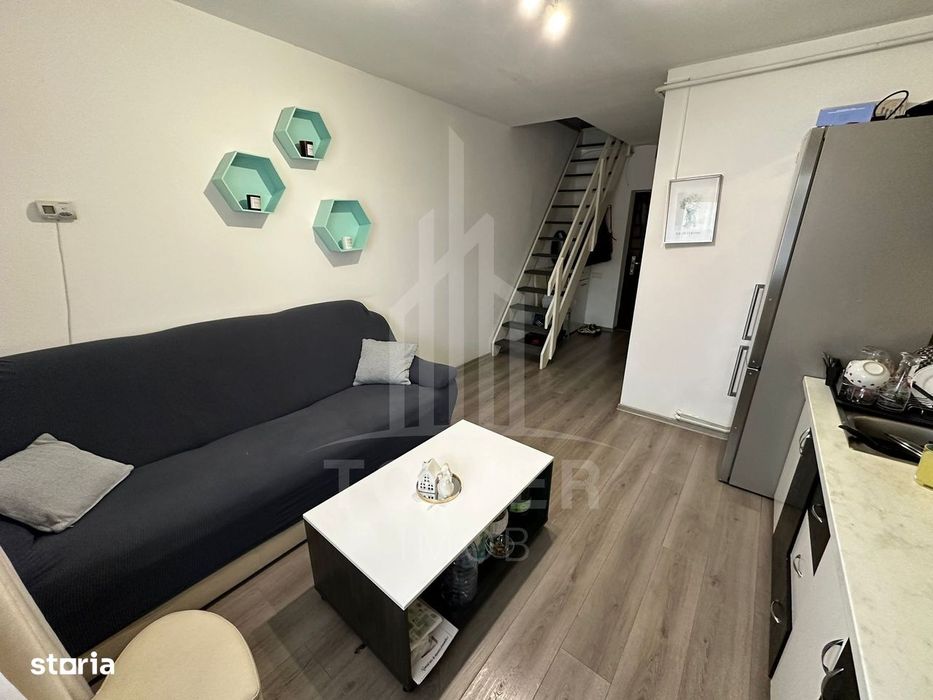 Apartament la mansardă complet mobilat și utilat Terezian