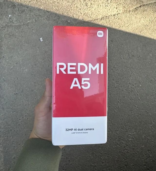 Redmi A5 yengi karobkada