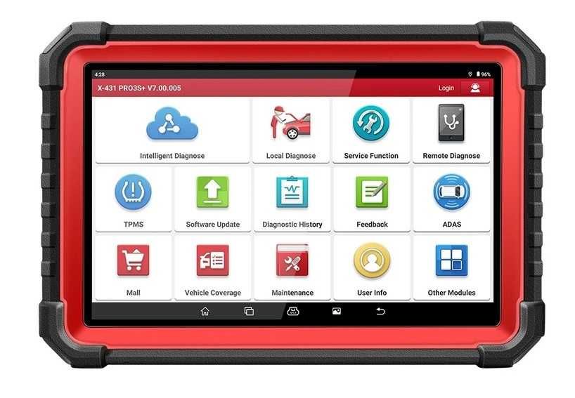 NEW LAUNCH X431 PRO3S+ V5.0 10.1' Professional Car Diagnostic Tools