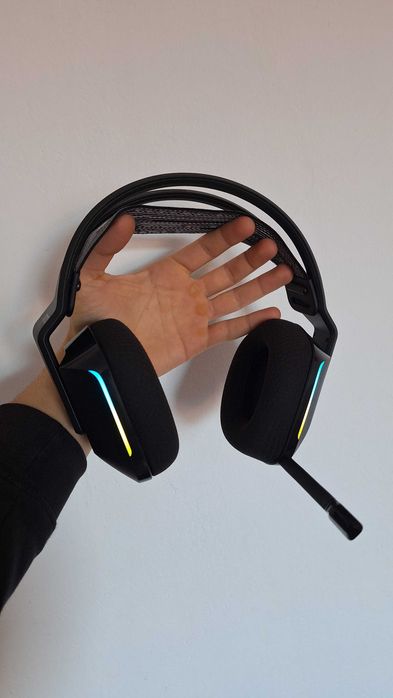 Гейминг слушалки Logitech - G733 Безжични Черни