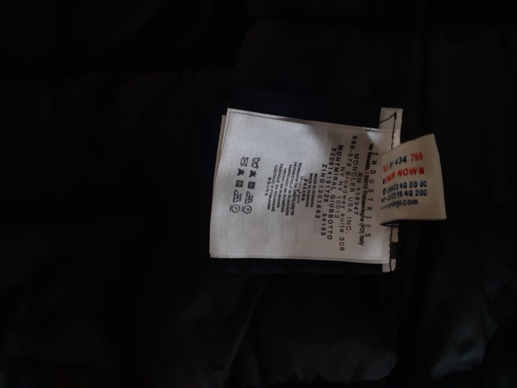 Geaca moncler 100% originala