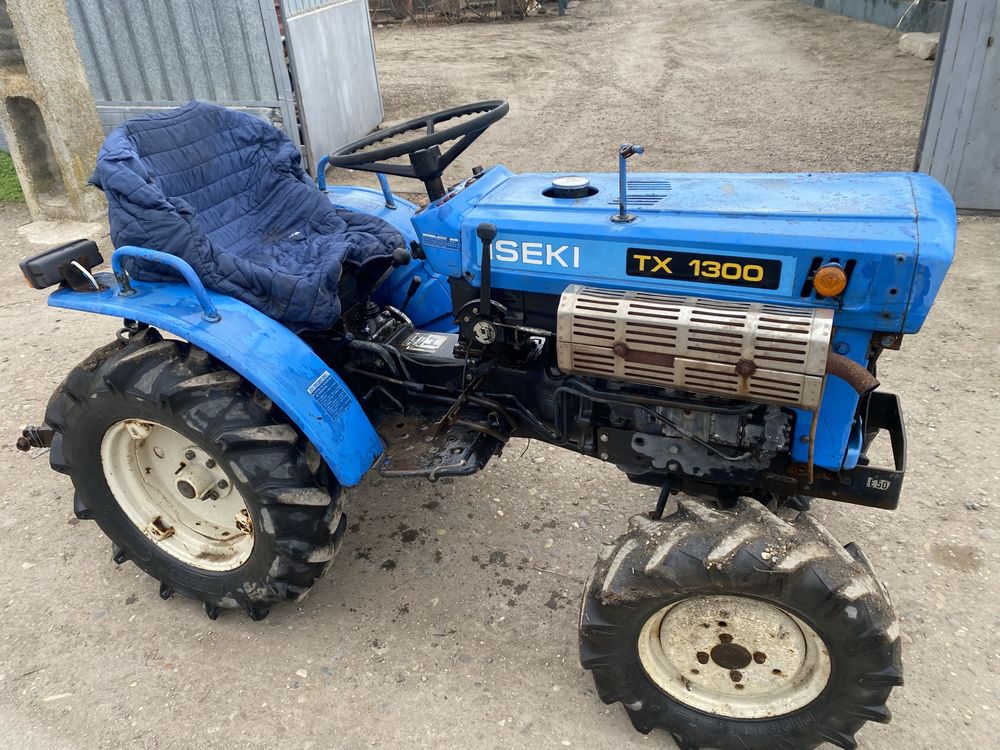 Iseki TX1300F Tractor remorca si freza