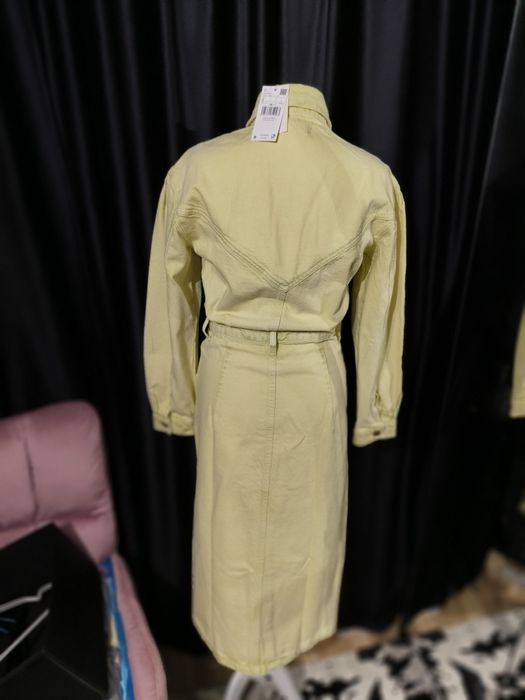 Rochie camasa Denim Mango S