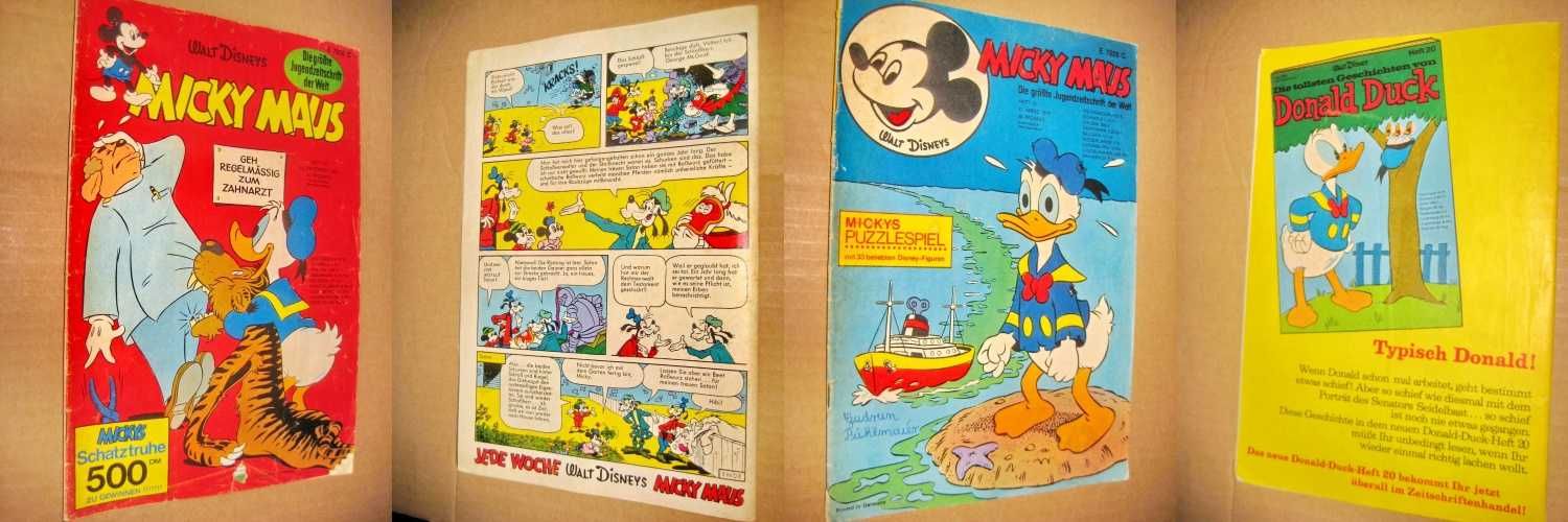 B916-I-Revista Mickey Mouse Walt Disney 1968-1970 Germania. PRET/ BUC.