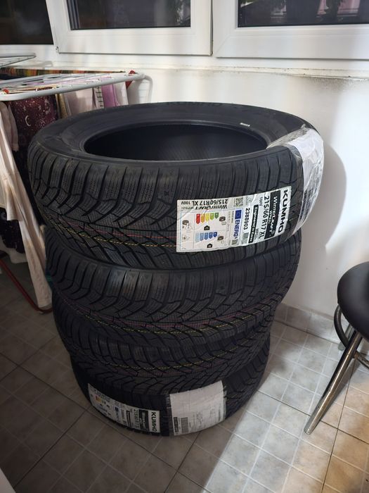 4 x Cauciucuri iarna Kumho 215 60 R17 Winter Craft WP52+