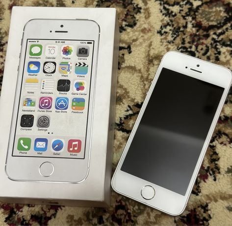 Iphone 5s, 16 GB, silver/white