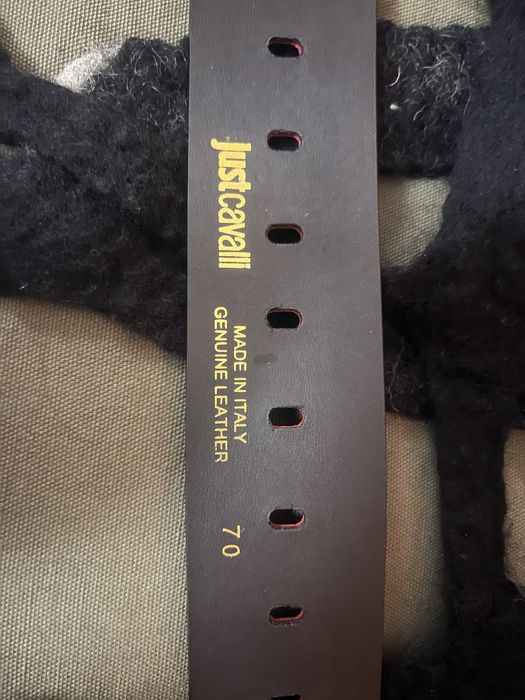 Кожен колан justcavali