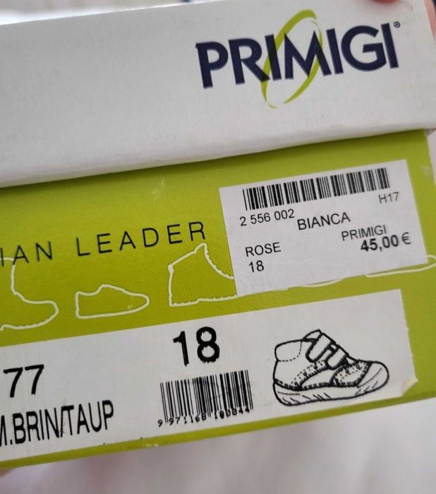 Pantofi Primigi primavara toamna bebe marimea 18