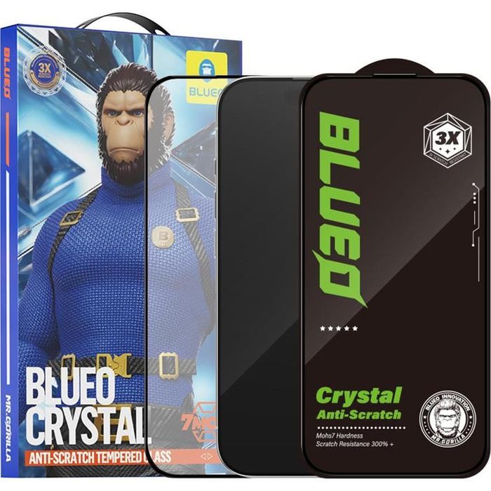 BLUEO Crystal Anti-ReflectiveiPhone 17 ProMax-кристална яснота