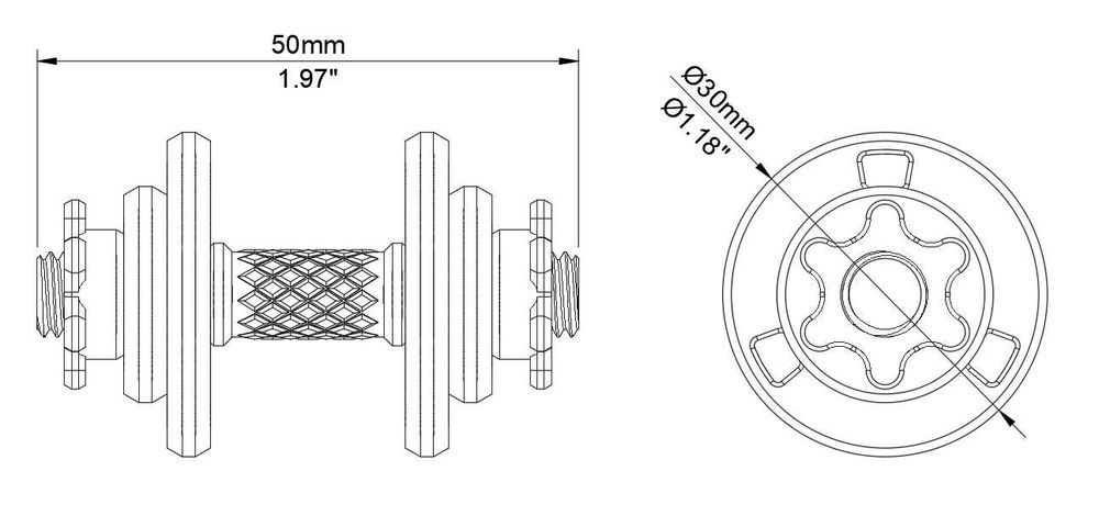 Breloc Halteră 3D Printat: Discuri Detasabile, Cadou Fitness